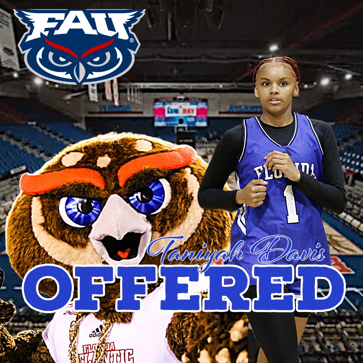 Taniyah Davis (@c_taniyah_ball) on Twitter photo After great conversations with <a href="/coach_nish/">Manisha Redus</a> I am blessed and honored to be re-offered to play at <a href="/FAUWBB_Hoops/">Florida Atlantic Women’s Basketball</a>. Thank you for believing in me <a href="/CFE_BASKETBALL/">CentralFloridaElite</a> #WIP After great conversations with <a href="/coach_nish/">Manisha Redus</a> I am blessed and honored to be re-offered to play at <a href="/FAUWBB_Hoops/">Florida Atlantic Women’s Basketball</a>. Thank you for believing in me <a href="/CFE_BASKETBALL/">CentralFloridaElite</a> #WIP