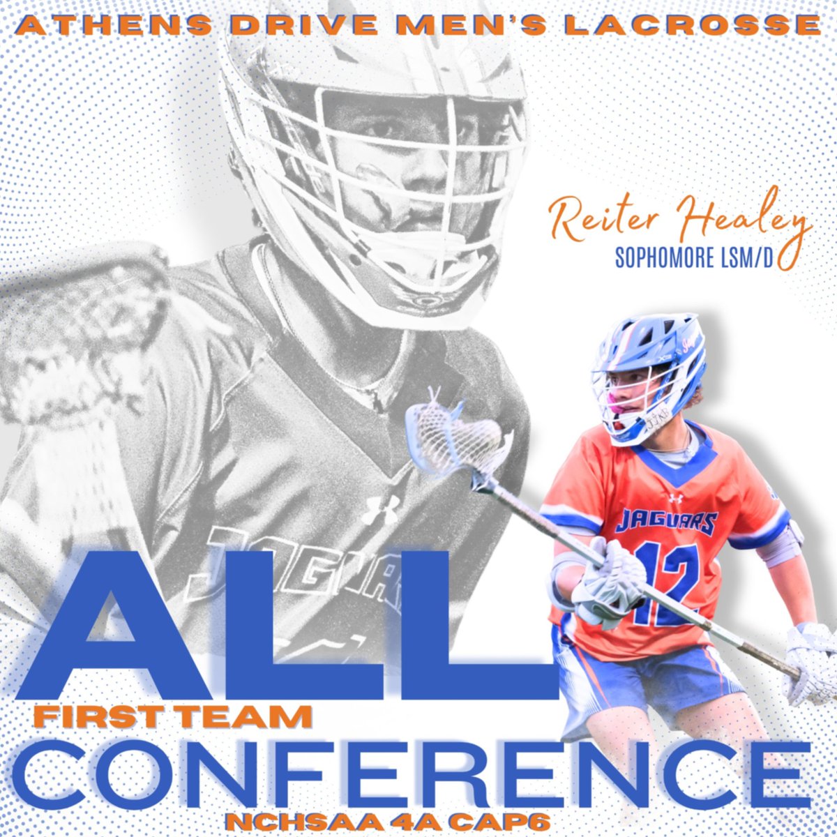 ADLAX (@adlaxheadcoach) on Twitter photo Congratulations to Reiter Healey for being recognized for the Cap 6 All-Conference 1st Team! He led the defense in ground balls and caused turnovers during his sophomore campaign! <a href="/athensjags/">Athens Athletics</a> <a href="/AthensHSMagnet/">AthensHS-Magnet</a> <a href="/nclaxpreps/">NC Lax Preps</a> <a href="/NCLaxCoaches/">NC Lacrosse Coaches Association</a> <a href="/footbaldycoach/">Tom Wetherby</a> Congratulations to Reiter Healey for being recognized for the Cap 6 All-Conference 1st Team! He led the defense in ground balls and caused turnovers during his sophomore campaign! <a href="/athensjags/">Athens Athletics</a> <a href="/AthensHSMagnet/">AthensHS-Magnet</a> <a href="/nclaxpreps/">NC Lax Preps</a> <a href="/NCLaxCoaches/">NC Lacrosse Coaches Association</a> <a href="/footbaldycoach/">Tom Wetherby</a>