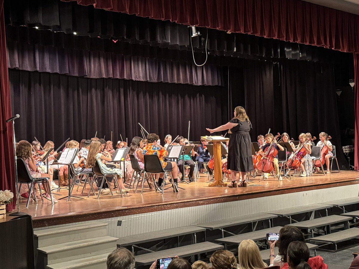The band,  chorus and orchestra rocked their concert tonight!