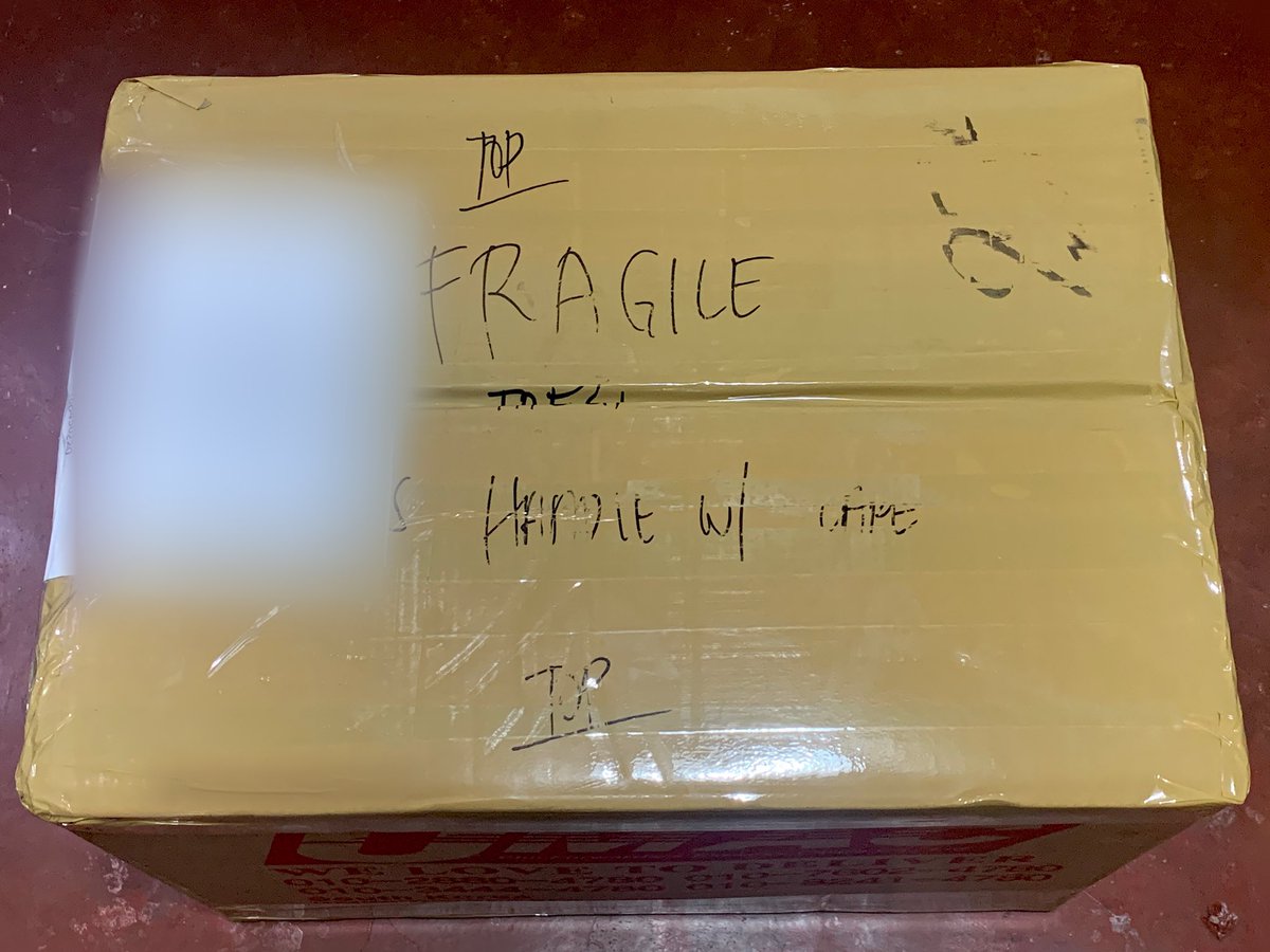taegicxrt's tweet photo. ⟢ #updatesbymelo ⟢  

Box 37 has arrived at our PH add. Please wait for our dm 💜 https://t.co/Sc5P8DAkUn