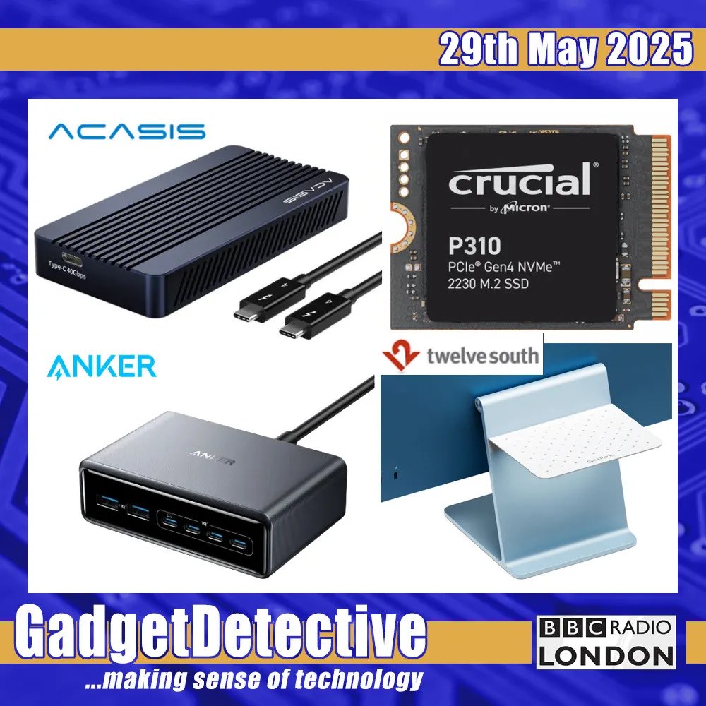 The latest episode of the Gadget Detective podcast has just dropped…

audioboom.com/posts/8728670-…