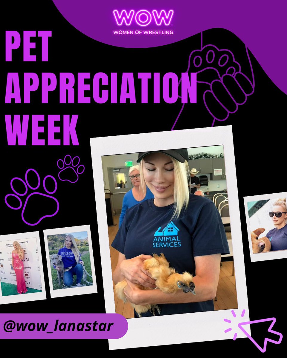 Did you know Lana Star spent years volunteering at L.A. city animal shelters? 🐾💖

Even though Lana Star has been busy wrangling the Fab Four, she helped bring WOW into the Wags for Walks charity gala and still stays active through dog competitions with her pup!