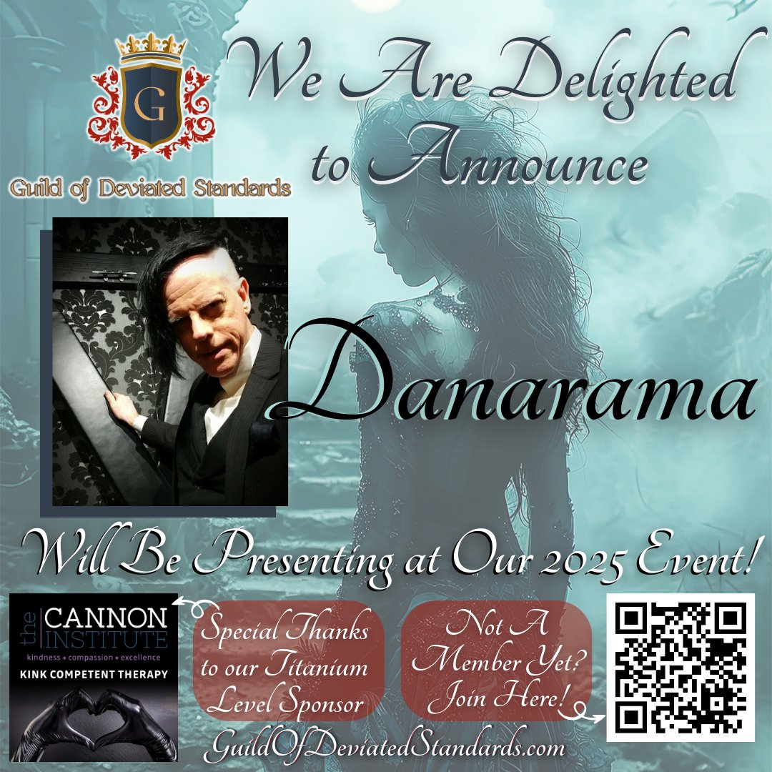 denver_ds's tweet photo. 🔔Exciting Update: Join us for captivating sessions with Danarama as he presents:

"Extreme Vibes for BDSM" and "Uniform Play" 

Don’t miss these thrilling presentations designed to spark creativity and enhance your practice! 🔥

#GDS2025 #Danarama #ExtremeVibes#UniformPlay https://t.co/30kgfKojbU