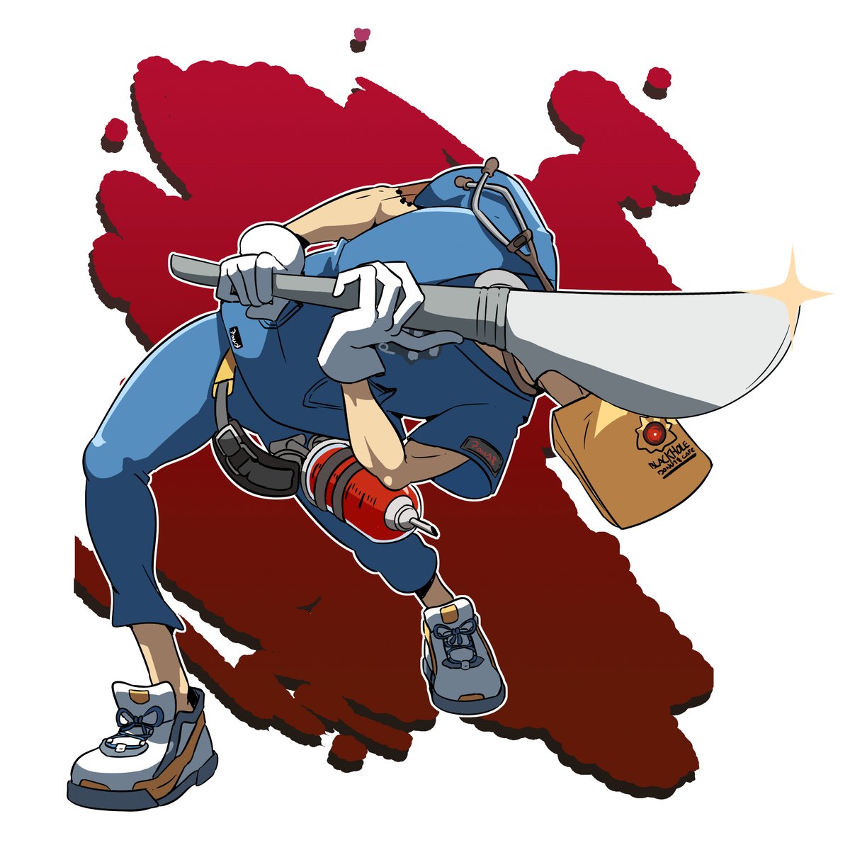 HairoElCroto's tweet image. ~algunos de los personajes del fanart grande de guilty gear que queria subir aparte pq creo que quedaron piola, mas especificamente, giovanna, faust, chipp zanuff y anji mito 👀