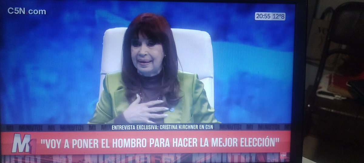 juanvanella's tweet image. #CristinaEnM1