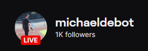 LETS FRICKEN GO 1K FOLLOWERS ON TWITCH!!!
