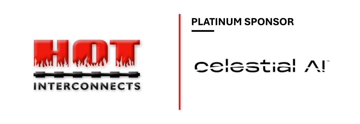 IEEEHOTI's tweet image. We’re pleased to announce Celestial AI as a Platinum Sponsor of @IEEEHOTI 2025!
Their Photonic Fabric™ enables optical interconnects for scalable, disaggregated compute and memory, supporting next-gen AI infrastructure.
Your support is truly appreciated.
#hoti #hoti25