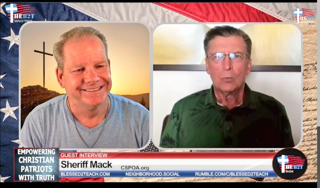 📌 Sheriff Richard Mack <a href="/realCSPOA/">realCSPOA</a> joins <a href="/B2TShow/">Blessed2Teach</a>

Watch on <a href="/rumblevideo/">Rumble 🏴‍☠️</a> and here on X

See links below 📺

DM us if interested in having Sheriff Mack on your show!