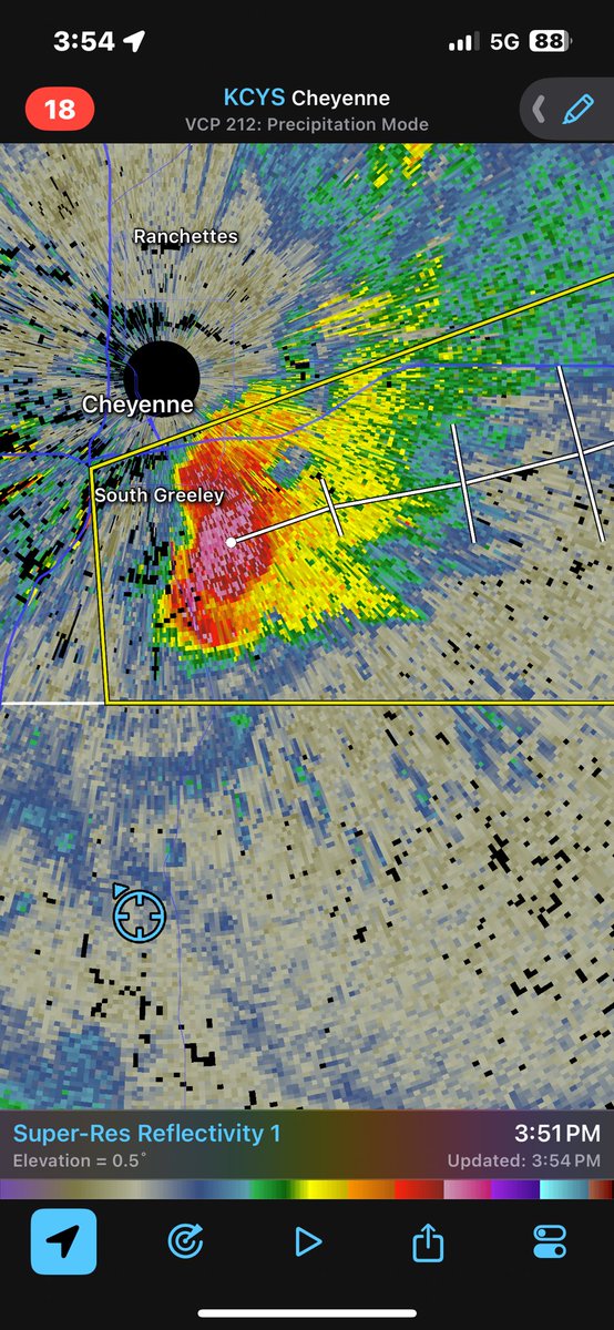 Met_BLamsma's tweet photo. @ecreightonwx I caught this from the south as it was forming! https://t.co/YBCMo4ShB9