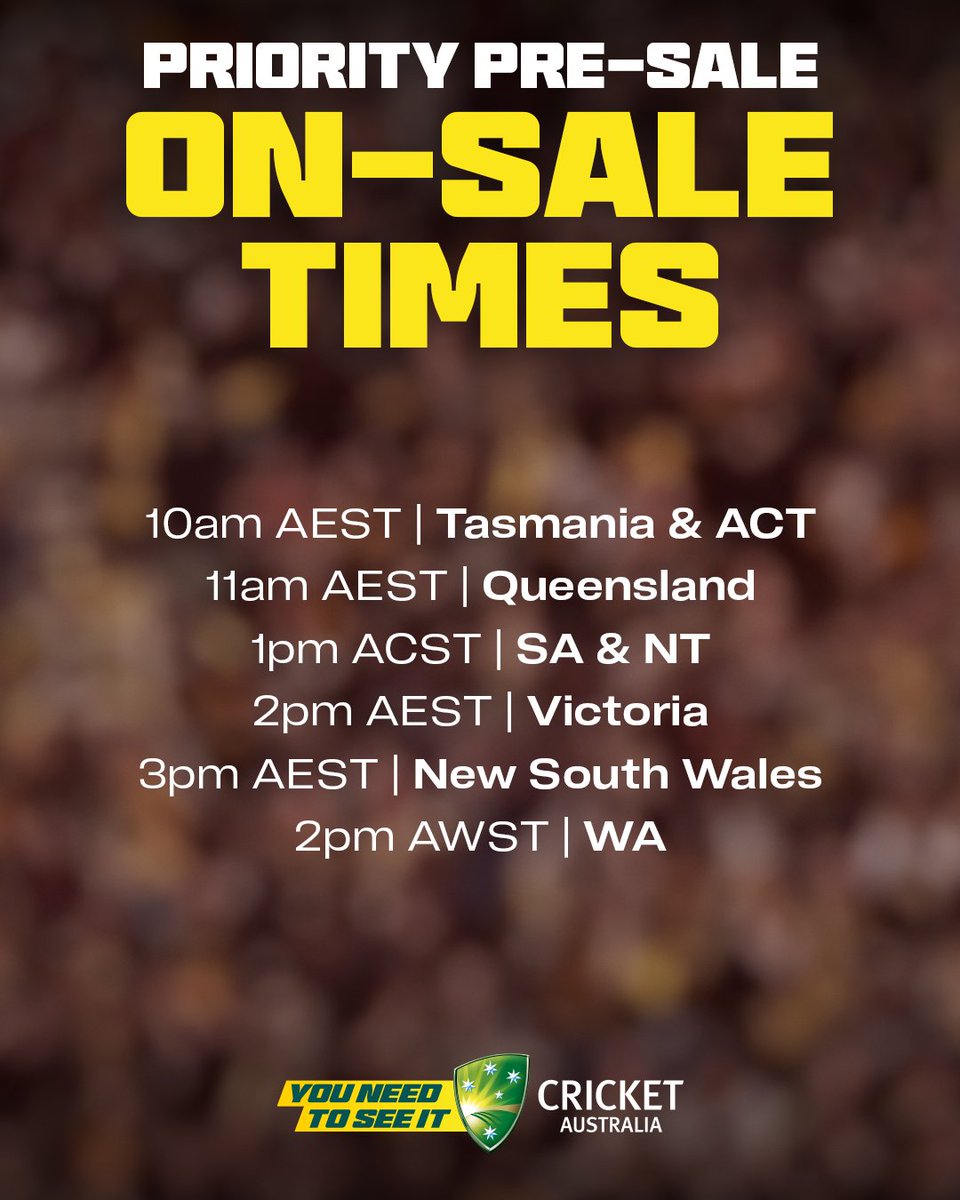 Cricket Australia tweet media
