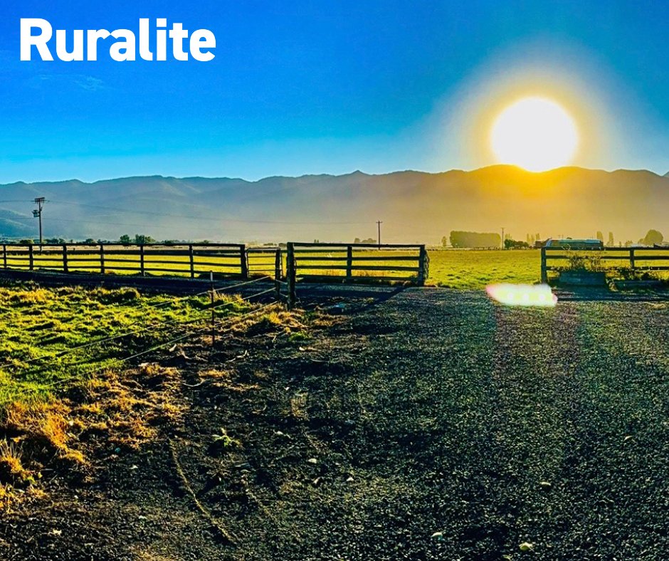 Highlighting the beauty all around him, Mitchell Wallace captures the sun as it peeks over a hill on a ranch in Baker City, Oregon. Before you go, submit your photo: ruralite.com/a-bright-start…