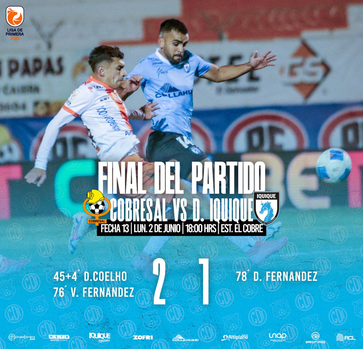 Final.

Derrota en El Salvador por 2-1.

#VamosDragones🐲