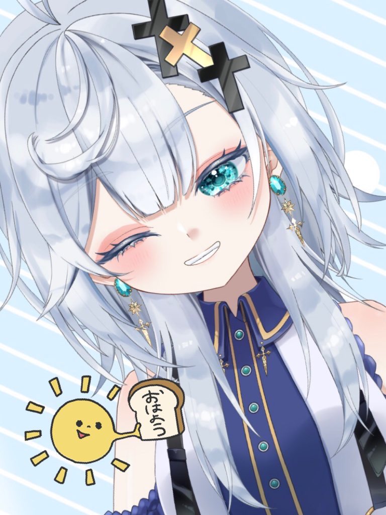 みんなおはよー☀️

今日はあいにくの天気だね☔️
6月だしこれから梅雨入りで
もっと降るのかな🤔

今日も頑張ろー✊🏻 ̖́-
いってらっしゃい(๑•̀ •́)و✧

#おはようVtuber