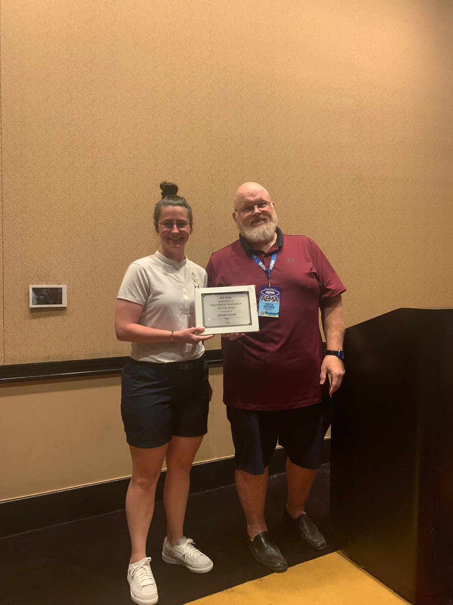 Umm hello?! Can you say Equipment Manager of the Year??? Let’s go Shari <a href="/NavyEquipment/">Navy Equipment</a>