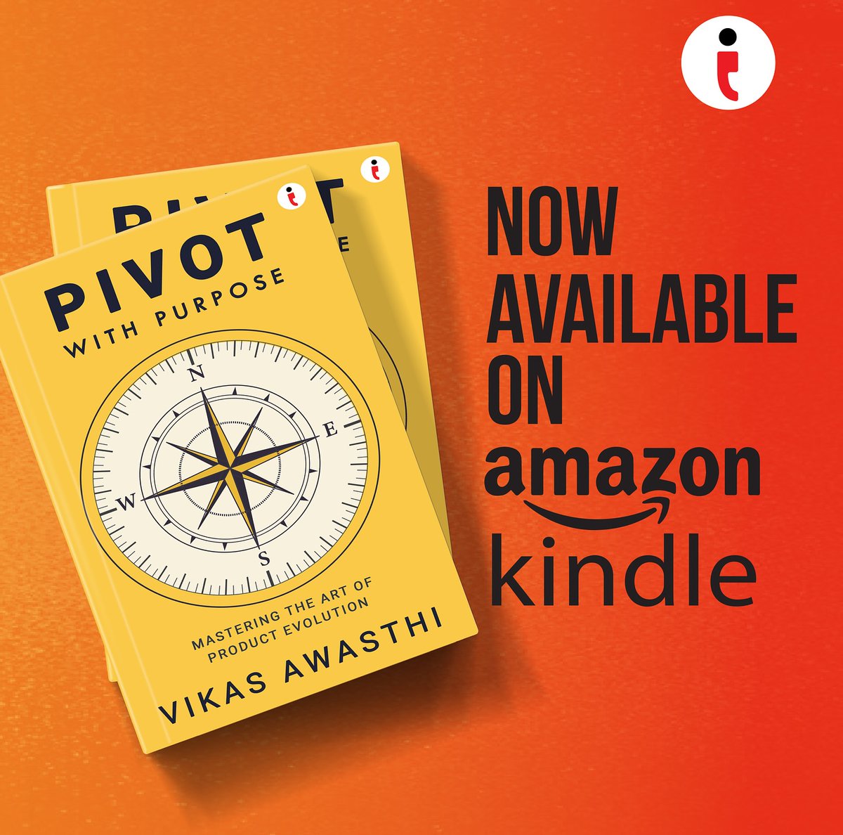 Evolve, Adapt, Lead: The Product Mindset Revolution 
“Pivot with Purpose” by our author Vikas Awasthi is more than a book—it’s a product leader’s playbook for mastering change.
This insightful guide takes you through every twist of the product lifecycle.
Grab your copy !