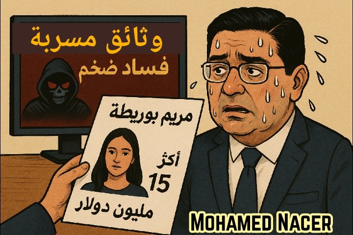 بينما كان ناصر بوريطة يهزّ رأسه بابتسامة دبلوماسية إلى وزير الخارجية 🇬🇧، مبتهجًا بدعم 
نكتة "الحكم الذاتي" في 🇪🇭  المحتلة...
كانت  ابنته مريم  تهزّ حساباتها المصرفية بـ15 مليون $، وعقارات تلمع بذهب الفساد من مراكش إلى الرباط!
دبلوماسية تبيع الأرض… وتشتري بها شركات لبناتها
