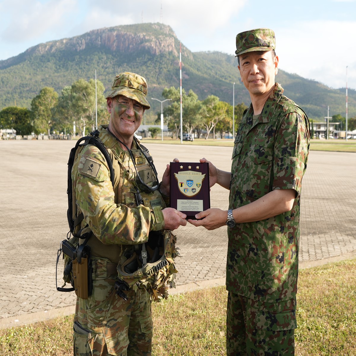 中部方面隊は、5月29日、豪州において #第13旅団 が参加中の米豪軍との