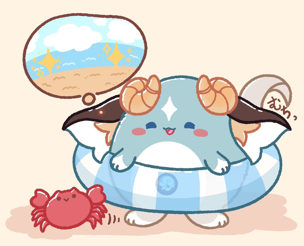 Alsi Thanmur⚖📜 ASMRtist + Comfy Vtuber (@alsithanmur) on Twitter photo Opal found a crab friend!
🎨: Butapokko Opal found a crab friend!
🎨: Butapokko