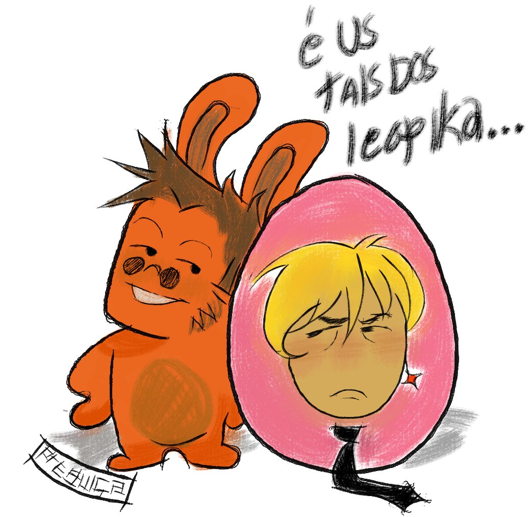 manolelexi's tweet image. Feliz páscoa...? Leorio tá doido pra pegar num ovo kkkk🤣 parei