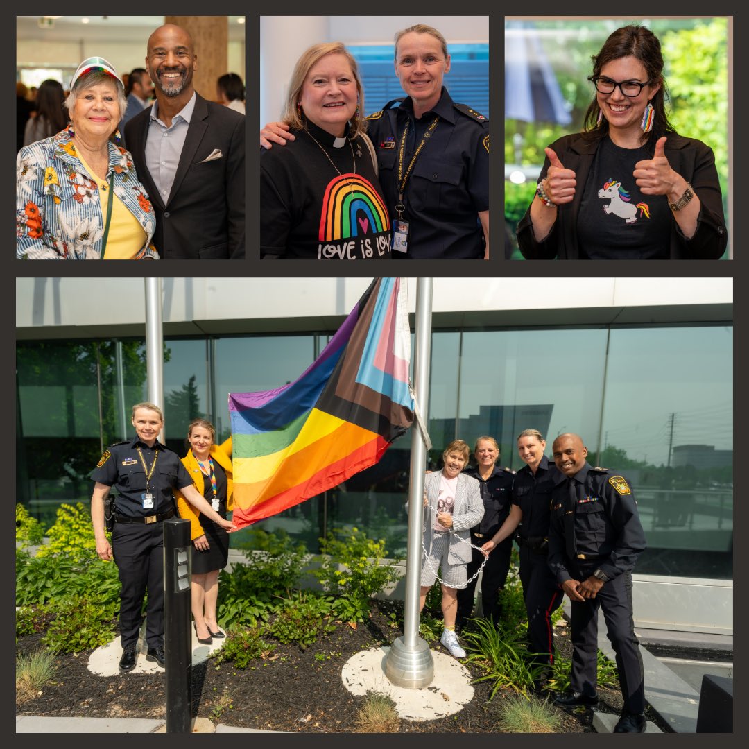 In celebration of #PrideMonth, we proudly raised the pride flag at our headquarters. It stands as a symbol of inclusion and a reminder that everyone deserves to feel seen, supported, and loved.

Thank you to <a href="/PeelPolice/">Peel Regional Police</a> Pride Internal Support Network for organizing — and to guest