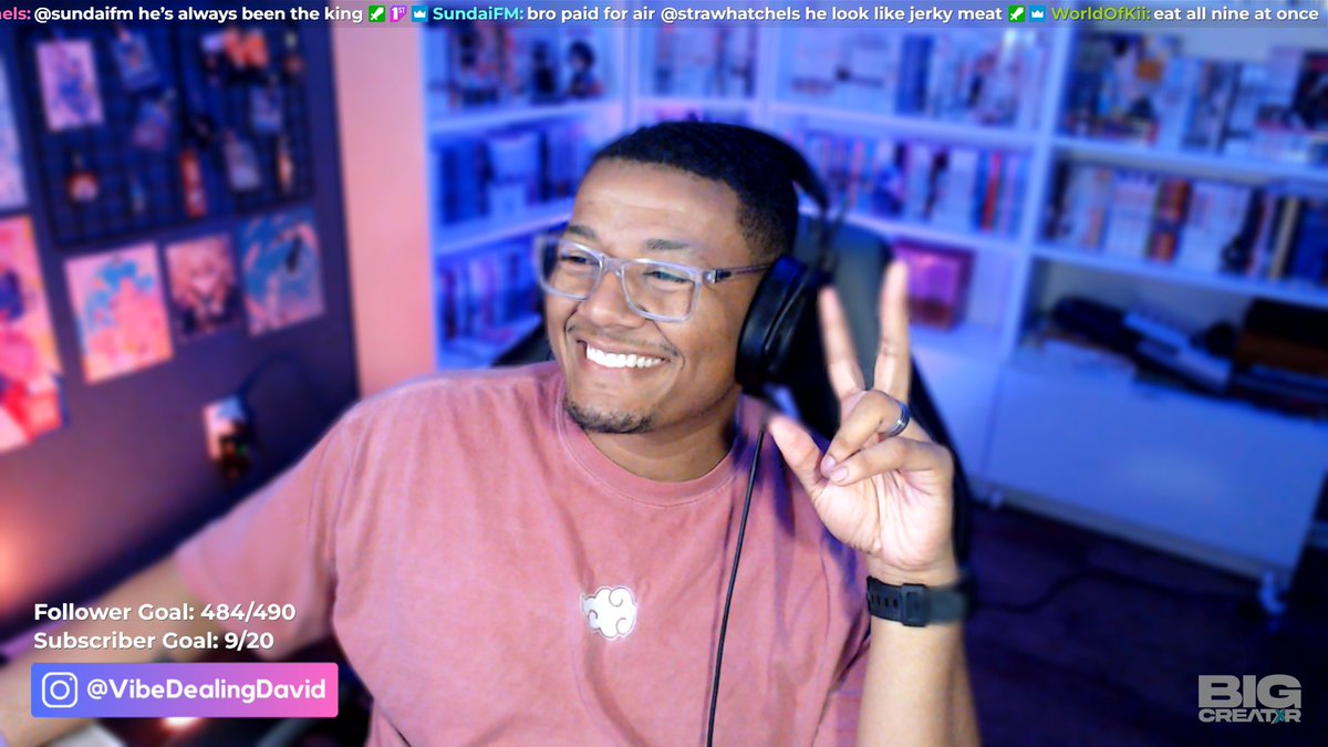 WE LIVE BABY 🍿

Come through for some yapping and anime 😌

Twitch.tv/Vibedealingdav…