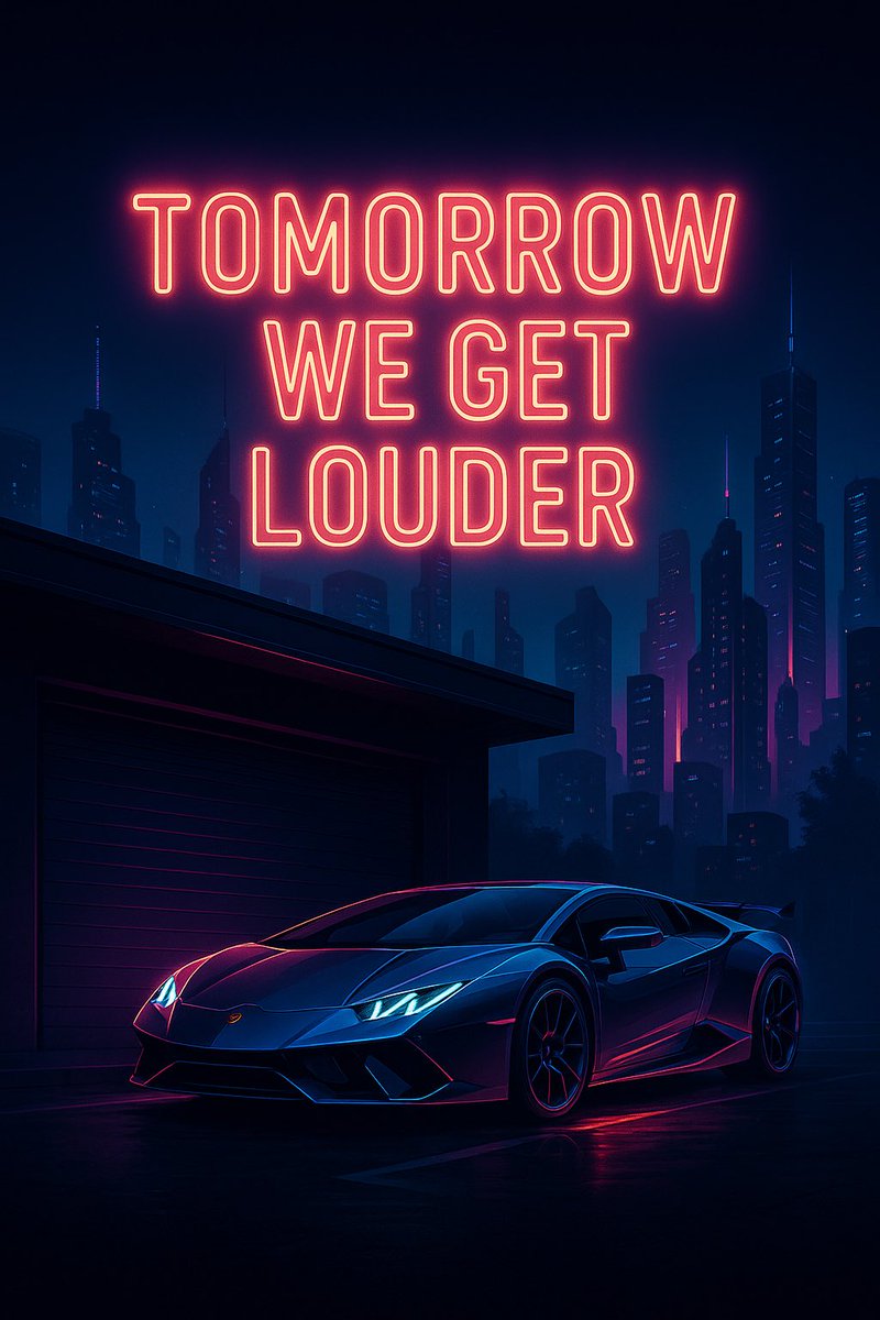 cryptcars_nft's tweet photo. The garage lights are off for now.
But the build doesn’t stop.
Tomorrow, we get louder.
You’re early.
Good night, drivers. 🛠️🚘
#CRYPTCARS #Only10 #SolanaNFTs #Web3Alpha #CryptoTwitter #LateBuilds https://t.co/SnYNR3tY4U