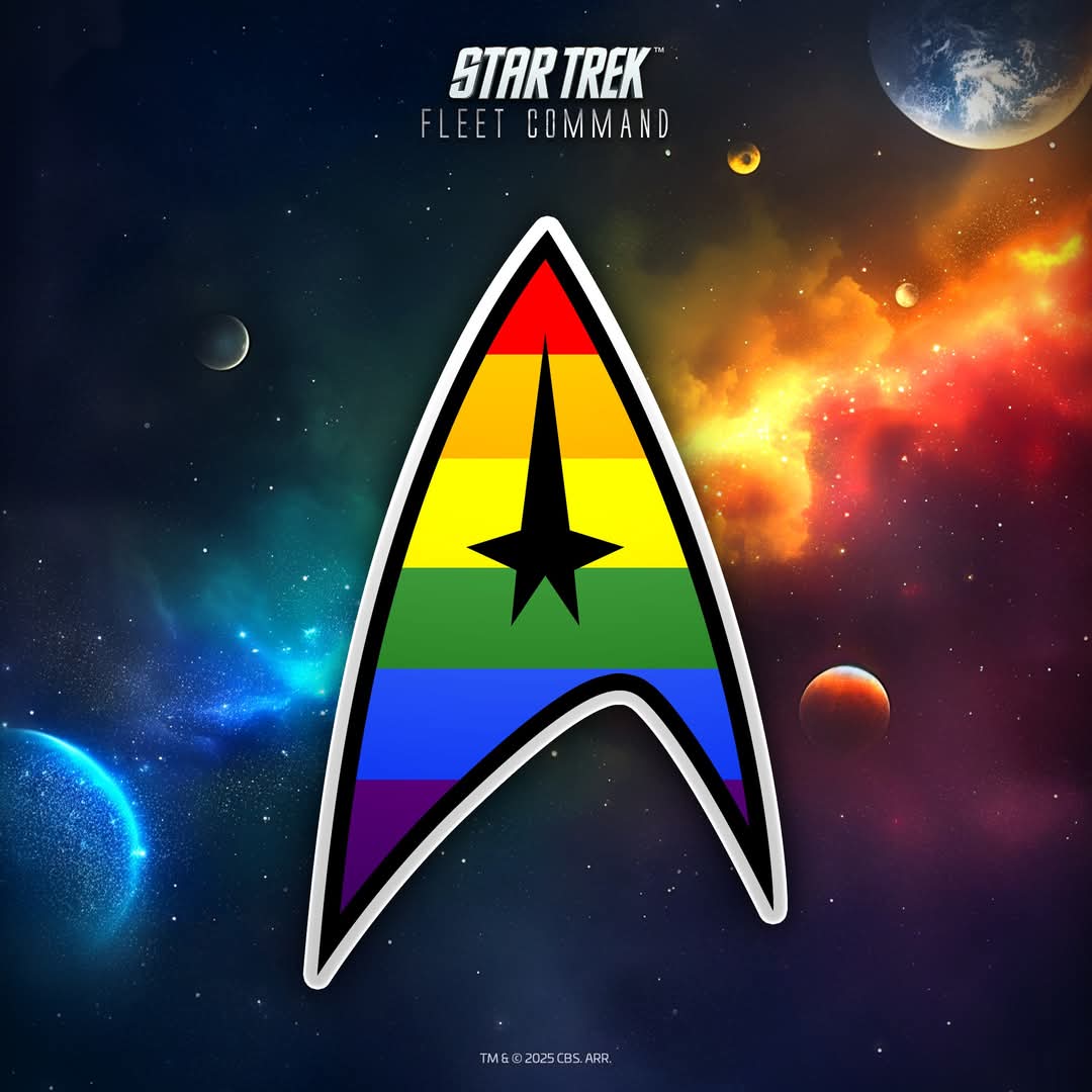 I've been playing this game for years now.
🌈🖖🏻
#pride 
#PrideMonth
#fleetcommand 
#StarTrek 
#startrekfleetcommand