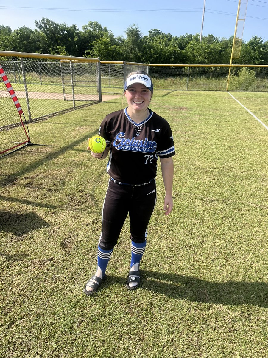 My girl <a href="/RileyR11387/">Riley Rumbaugh</a> and I were on a roll this weekend with hits!🥎💯

<a href="/UNDsoftball/">North Dakota Softball</a> <a href="/rscraiders/">Rose State Raiders</a> <a href="/07Exclusive/">Oklahoma Exclusive 07 National Parker</a> <a href="/__triple_m/">Michaela Paper</a> <a href="/maddiepederson9/">Madison Pederson</a>