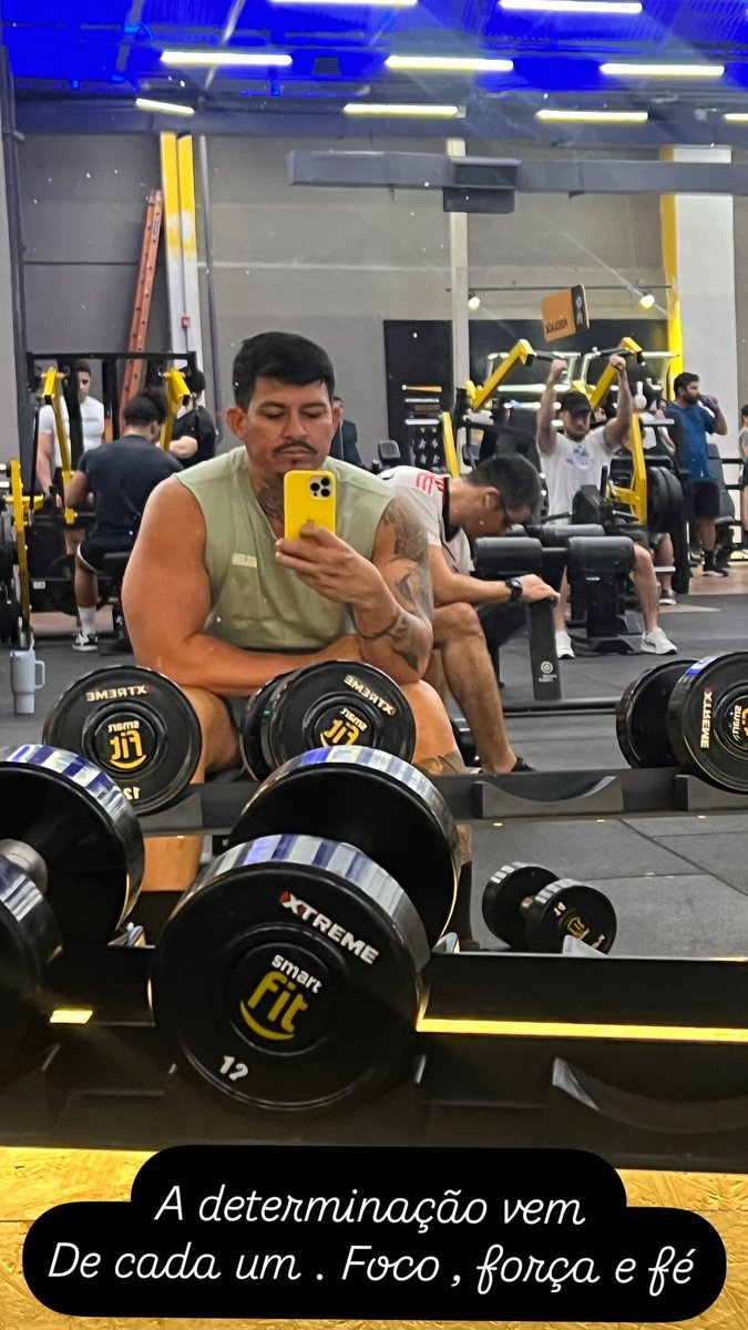 TremrosaVale's tweet photo. A determinação vem de cada um . Basta ter , foco ,força e fé 🏋️ https://t.co/XgZMzwkeuK