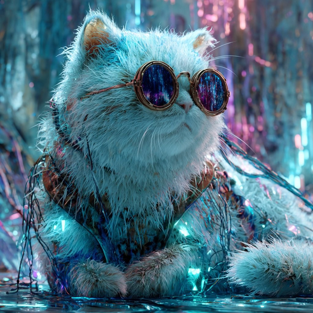 LaggyPixcelDog's tweet photo. Suspicious cat said,
“AI-generated”?
No. You just failed to recall it properly.
– Tuesday Ghost, probably

--stylize 750 --v 7 --style raw

#midjourney #AIart #SuspiciousCat #TuesdayGhost https://t.co/qf63v22KqN