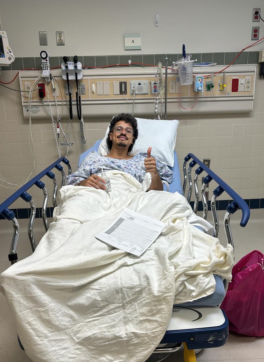 You know it was a successful weekend when you end up hospitalized 😭