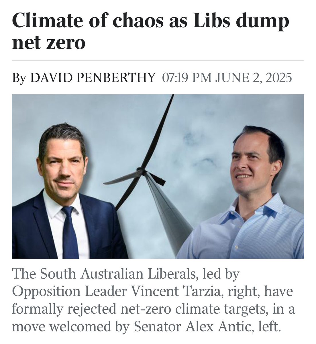 Tom Koutsantonis MP tweet media