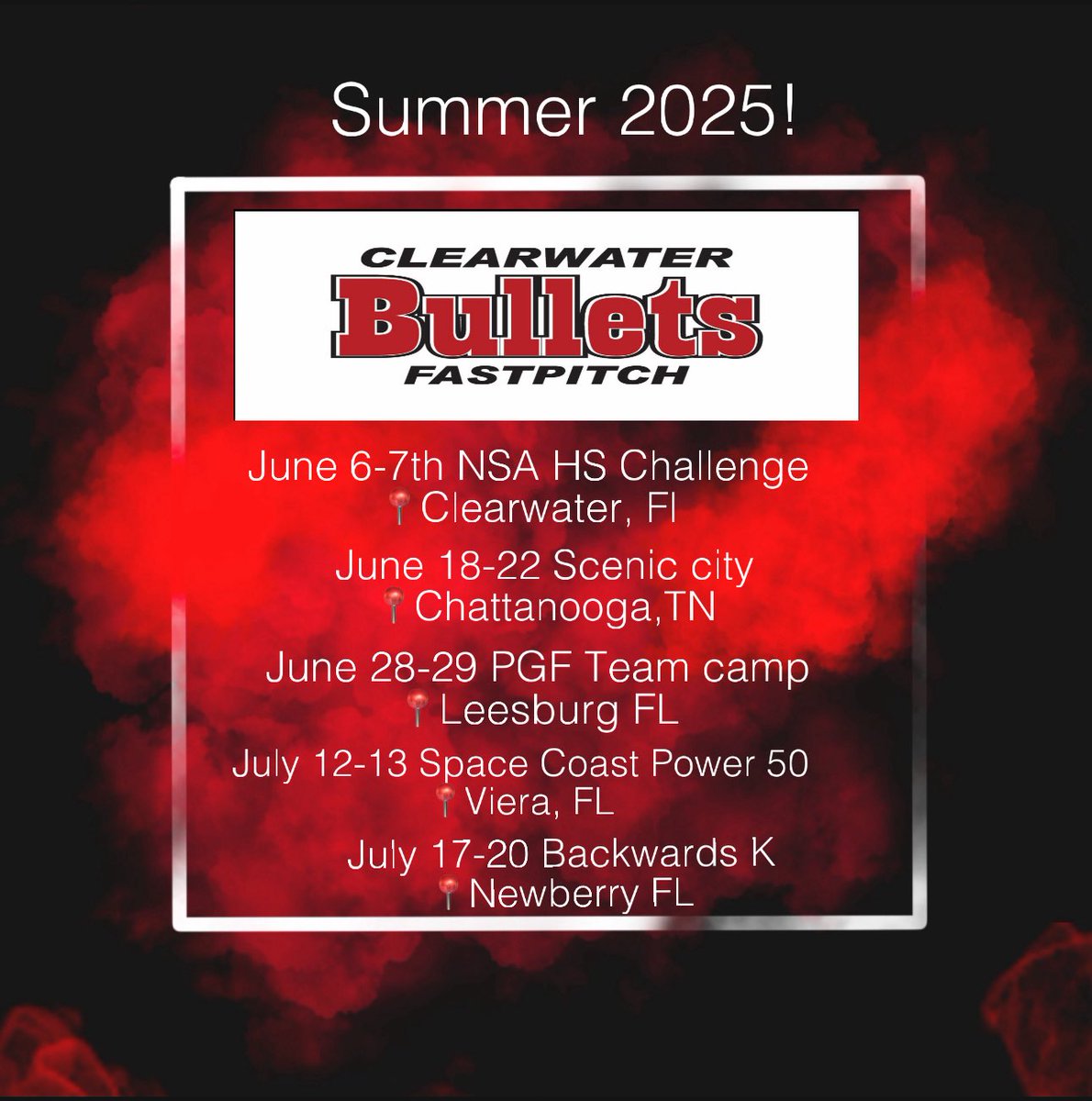 So excited for the summer season of 2025!
<a href="/GatorsSB/">Gators Softball</a> <a href="/FAUSoftball/">Florida Atlantic Softball</a> <a href="/SoftballPortal/">Softball Portal</a> <a href="/FloridaTechSB/">Florida Tech Softball</a> <a href="/FGCU_Softball/">FGCU Softball</a> <a href="/NCAASoftball/">NCAA Softball</a> <a href="/CoachSWebster/">Savanah Webster</a> <a href="/saintleocoach/">Coach Pat</a> <a href="/WCUsoftball/">Wcu.softball.recruiter</a> <a href="/UCF_Softball/">UCF Softball</a> <a href="/CoachBallMalone/">Cindy Ball-Malone</a> <a href="/JUSoftball/">Coach Woodlief</a>