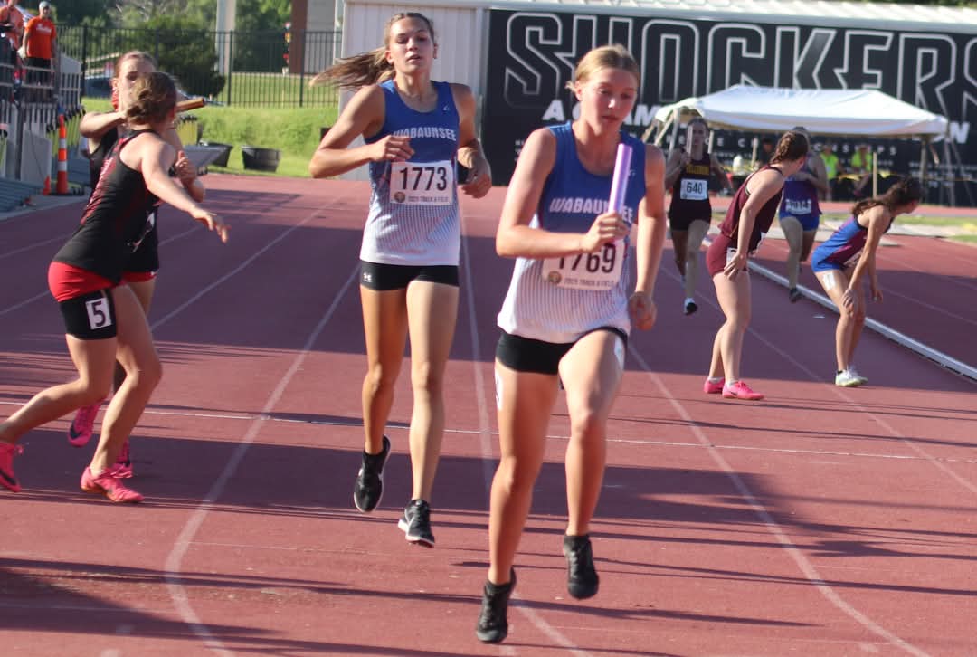 2A State Track Meet: #SSA players, Grace Zeller &amp; Talen Orton, with a very successful meet over the weekend! Great work, girls!
*Grace Zeller: 4x800 (1st), 4x400 (2nd), 800 (3rd), 400 (6th)
*Talen Orton: 4x800 (1st), 4x400 (2nd), Triple Jump (6th)
#SSAgirlshoops