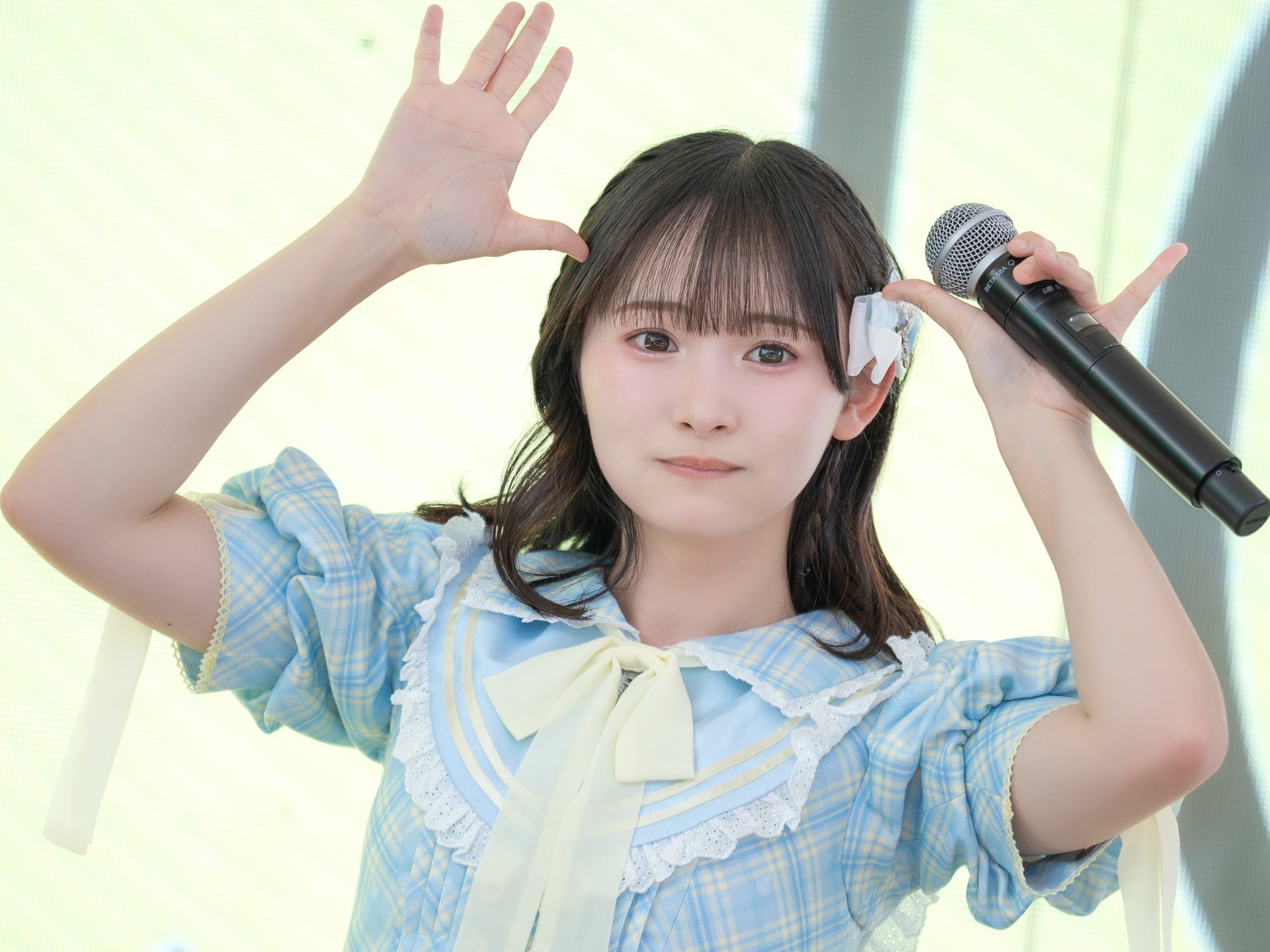≒JOY ニアジョイ ビック生写真直筆 山野愛月 ヨリ 初恋シンデレラ