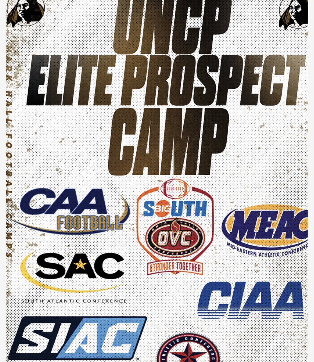 I am blessed to recieve another camp invite from North Carolina at Pembroke #AGTG <a href="/McAdoryFB/">McAdory Football</a> <a href="/McAdoryRecruit/">McAdory Football Recruiting</a> <a href="/Milo_3012/">Miles Smith</a> <a href="/CoachHsbs/">Haston Coates</a>