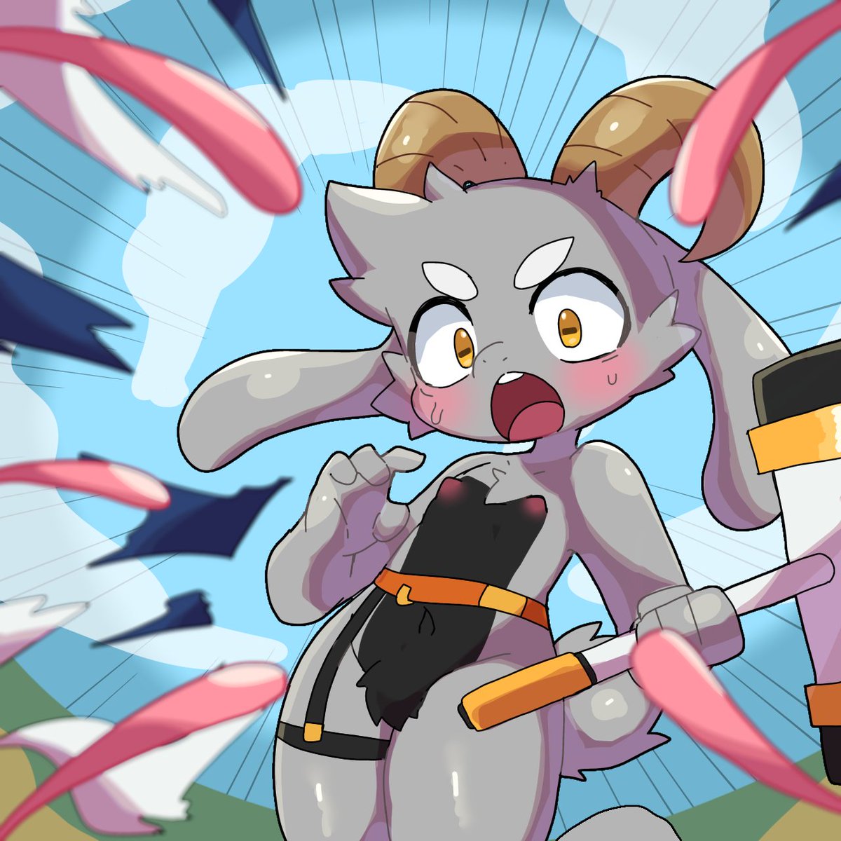 "Clothes removing magic!?"

🎨kemoobake