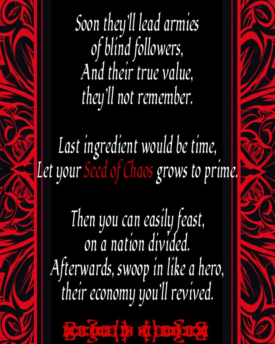 PoetsOfGOS's tweet photo. 'To Ruin a Nation' by Regalis Leorex

#poem #poemsociety #poemcommunity #poetry https://t.co/dGmdiffmid