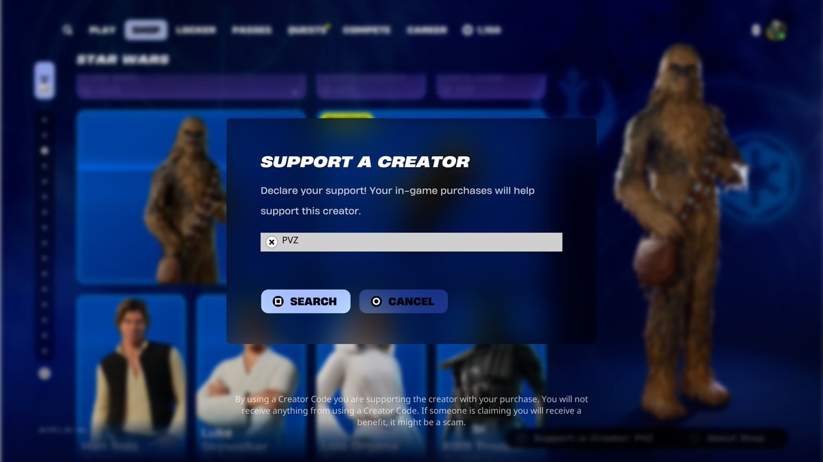 <a href="/USECODEPVZ/">USE CODE PVZ IN THE FORTNITE ITEM SHOP!</a>