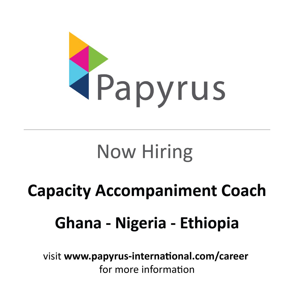 Papyrus_International (@haitipapyrus) on Twitter photo #NowHiring #NowHiring
