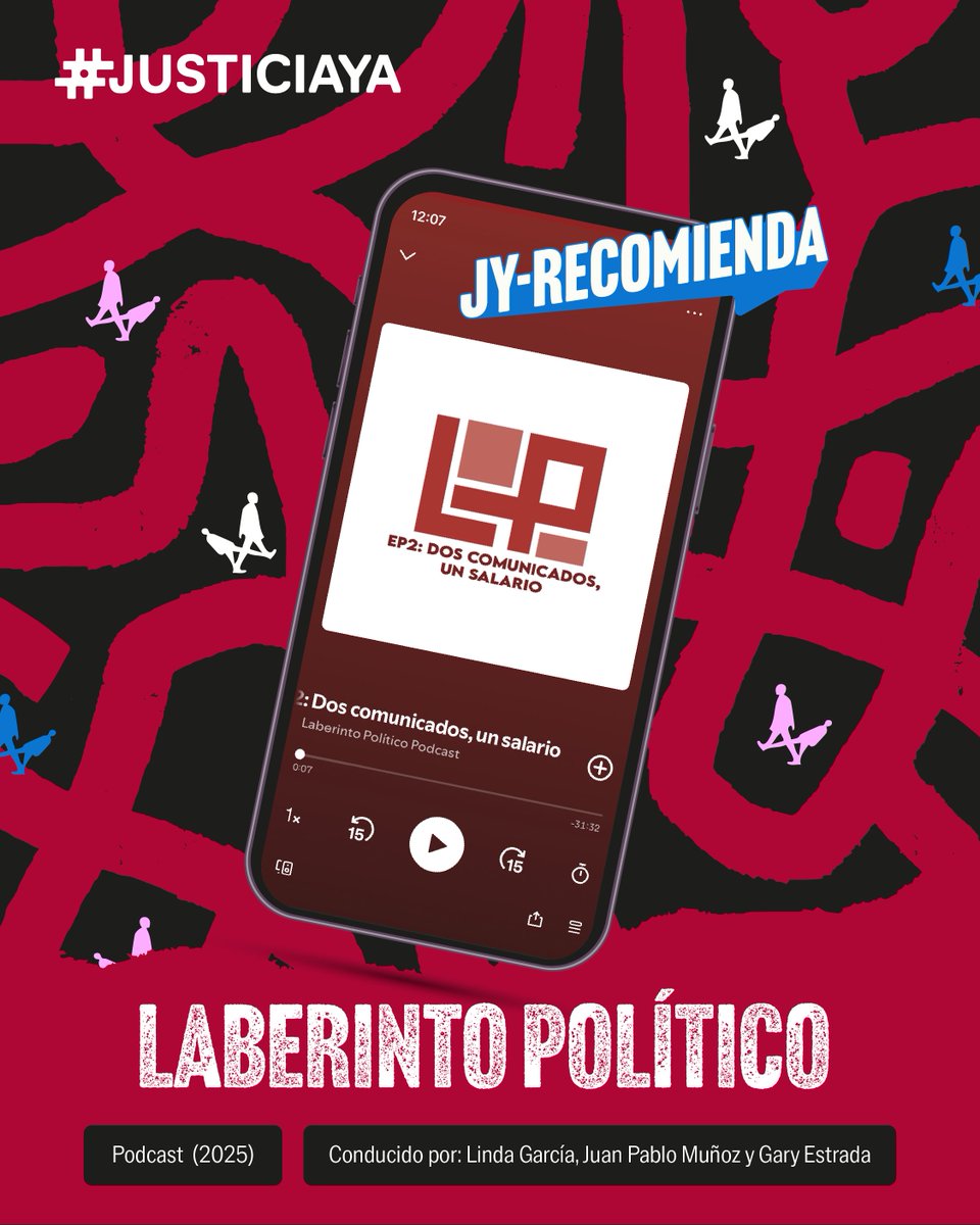 Hoy te venimos a recomendar Laberinto Político, un podcast que analiza semana a semana lo más importante de la política nacional, regional y global.

Cada episodio ofrece un resumen informativo y un análisis profundo de dos temas clave.

Lo recomendamos porque explica la realidad