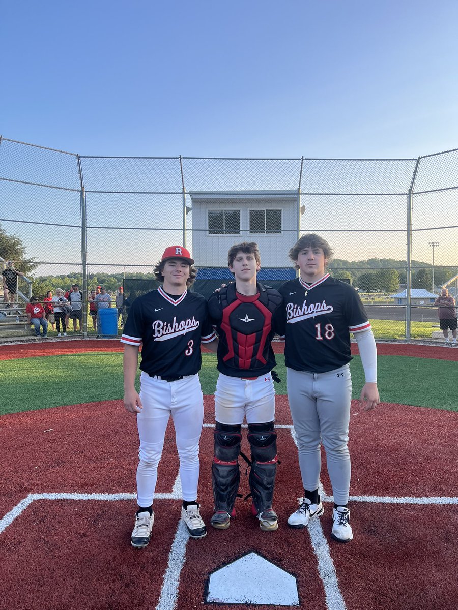 3 Bishops represented in the East vs West All Star baseball game, all three had a hit and West won 7-6. 
Junior, Hayden Perdue
Freshmen, Jacobie Balo
Junior, Coen Grandstaff