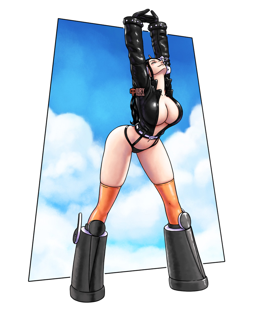 iurypadilha_art's tweet photo. Egghead Robin doing the Cammy stretch https://t.co/qi8uVzAfln