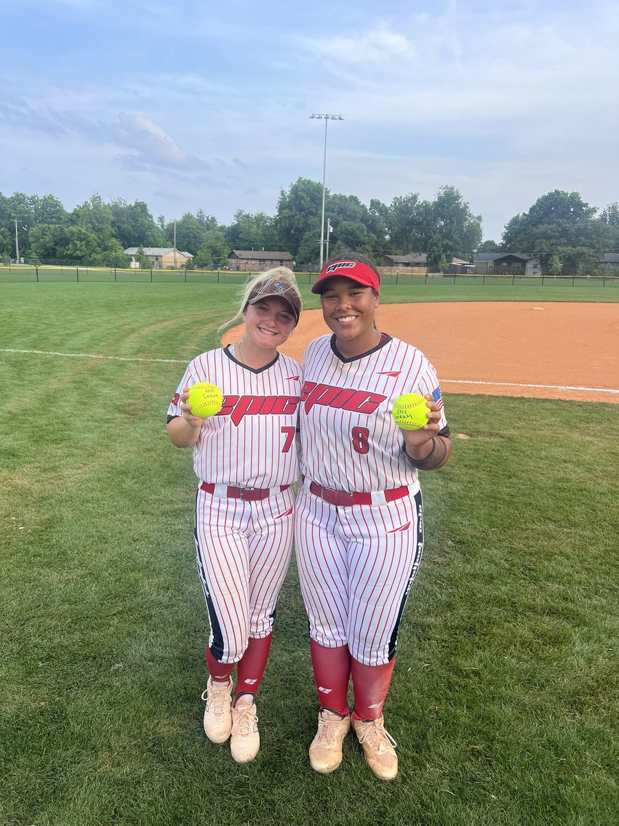 Semi-Finals complete 8-0 in 5innings. 2026 Brooklenn Moses(Uncommitted) and 2026 Taryn Jones(Southwestern Christian) with 2💣’s to help send them to the SHIP! Let’s Finish! 7:15 game time @ Woodson Park Field 1. SEE YOU THERE!