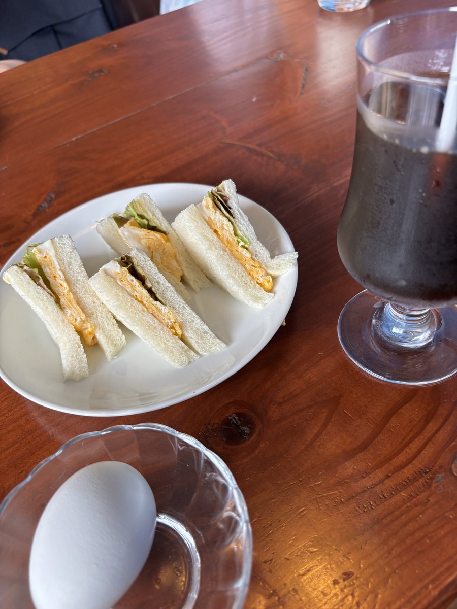 119_edamame's tweet photo. 昨日の玉野市で食べた喫茶ふじわらさんのモーニング☕️これで550円。 https://t.co/Hiz75MzxDA