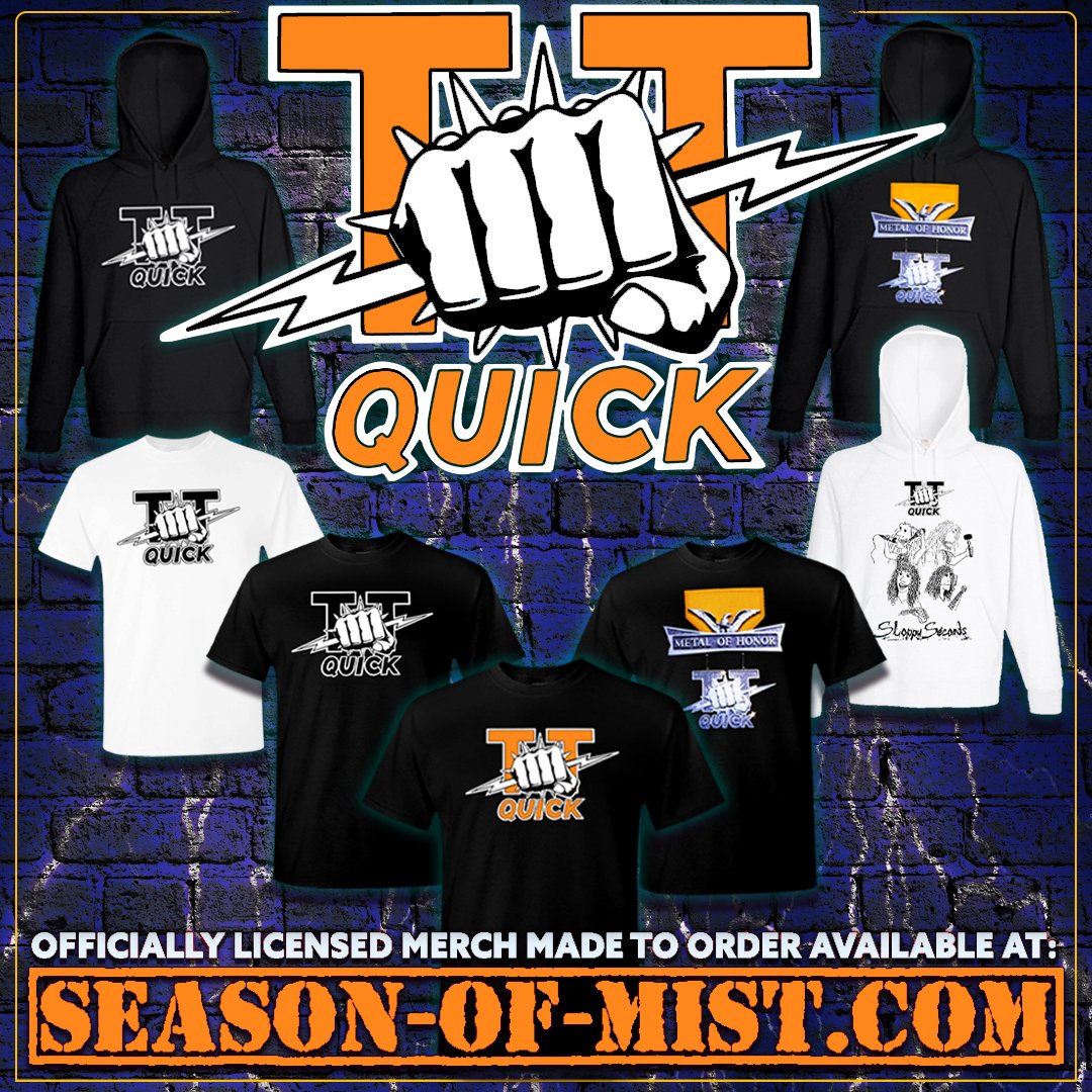 SeasonofMist's tweet photo. Get officially licensed merch from legendary American heavy metal band TT Quick at https://t.co/2tymcAS2Yj
#TTQuick #HeavyMetal #HardRock #MetalMerch https://t.co/ZBVvaBJ2Yx