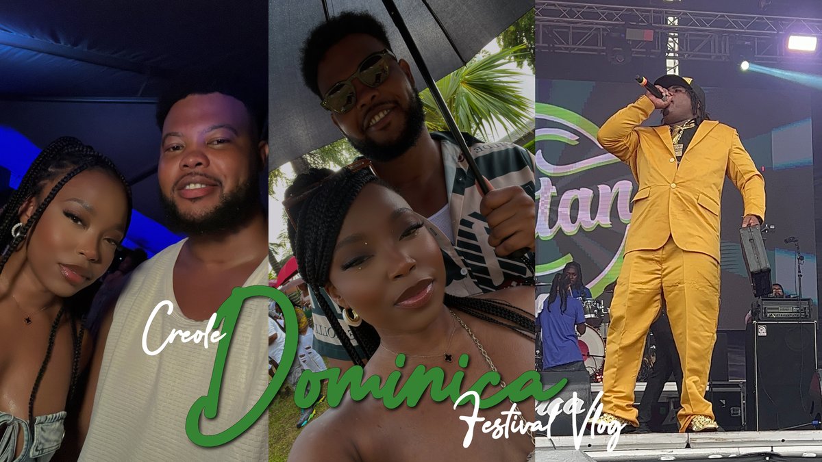 Loaferette's tweet photo. Finally posting my 2023 Dominica Creole Festival vlog… in 2025 😅 FCPX really tried me, but this fest deserves the love! 🇩🇲✨ 

With #WCMF2025 coming up in Oct, here’s why YOU should go 👉🏾 https://t.co/rx4UdThNsJ

#Dominica #CreoleFestival https://t.co/DEuaTsnnck