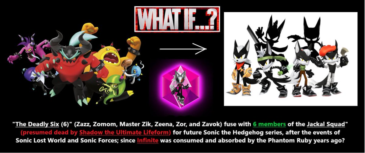 What if the Deadly Six (Zazz, Zomom, Master Zik, Zeena, Zor