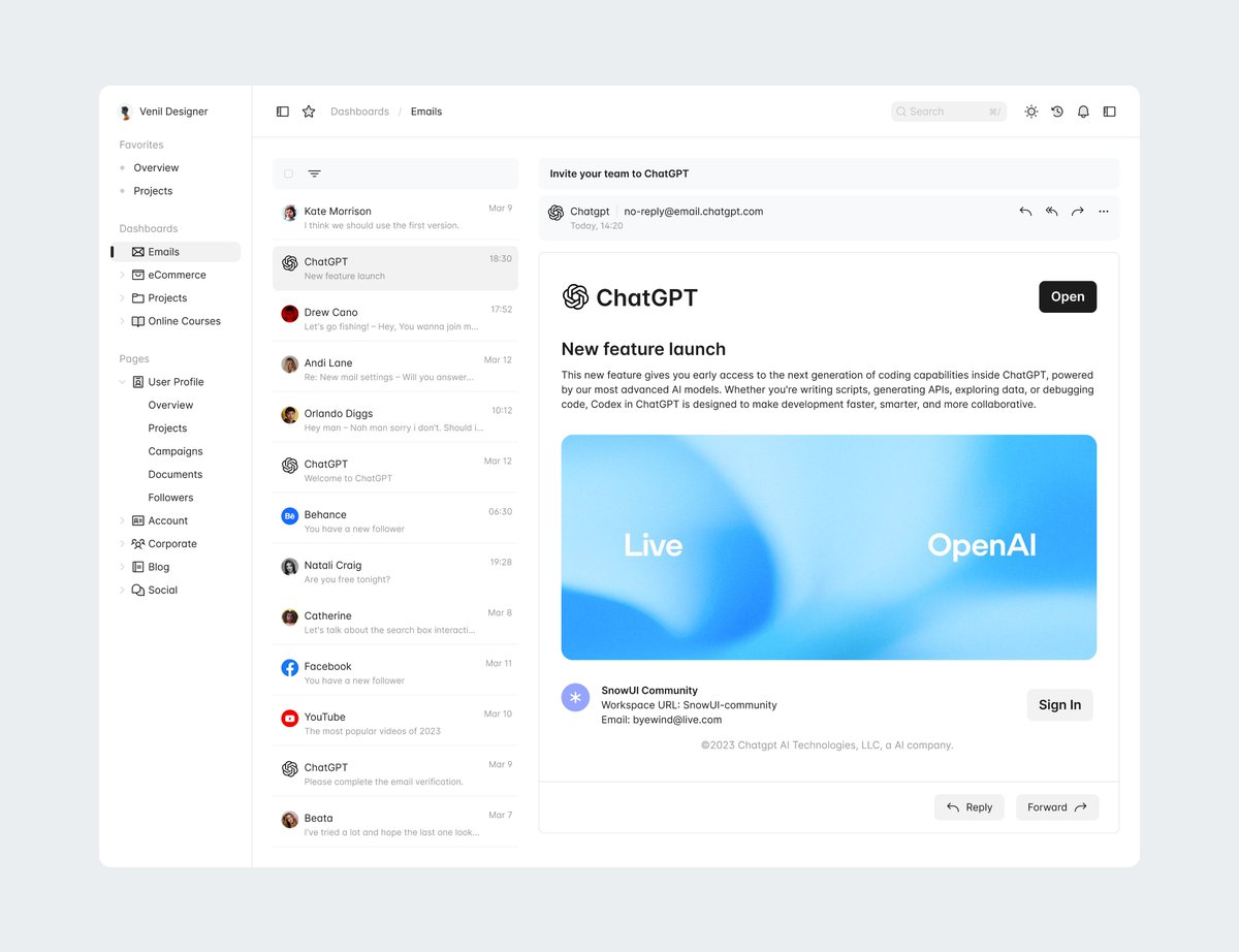 Lukeedesigner's tweet photo. Email project for a Client ✨ https://t.co/iHxWCSwgWz