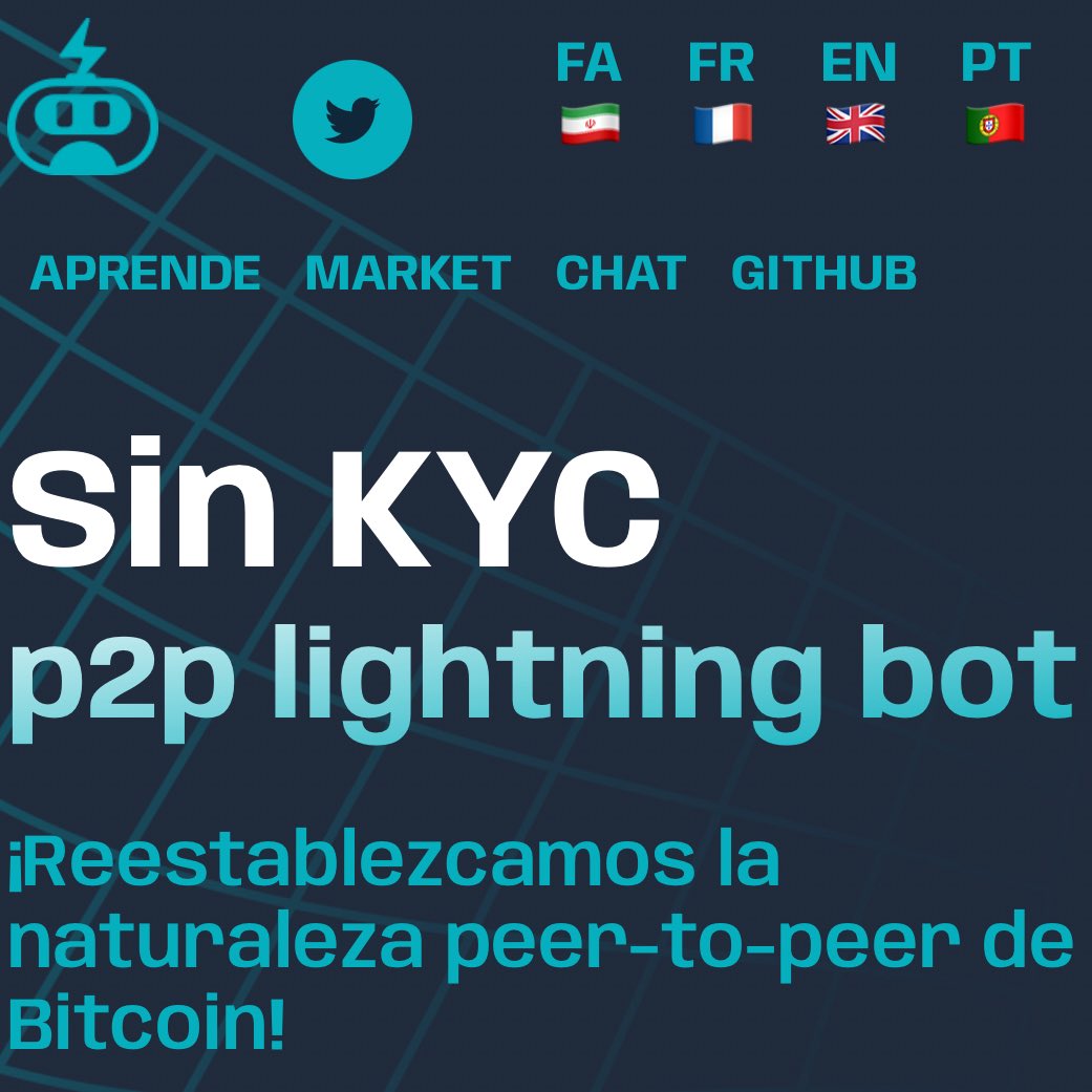 Gracias a Negruch tenemos  mercados P2P que se ríen de los dictadores. 

El exchange que no pueden detener.